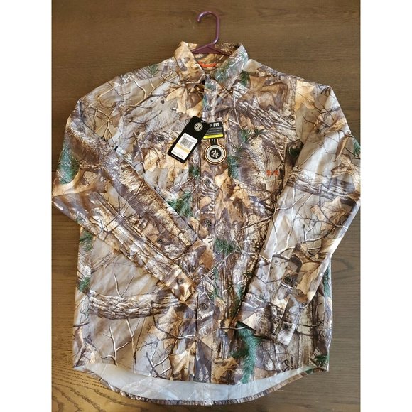 Under Armour Other - under armour realtree long sleeve loose camo shirt mens Size Small 1255090 946